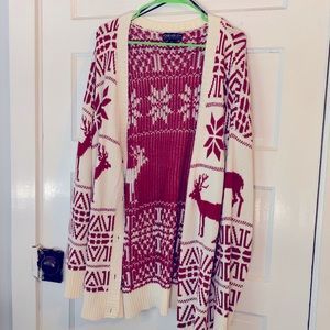 Forever 21 Plus Cardigan 3X Winter Holidays